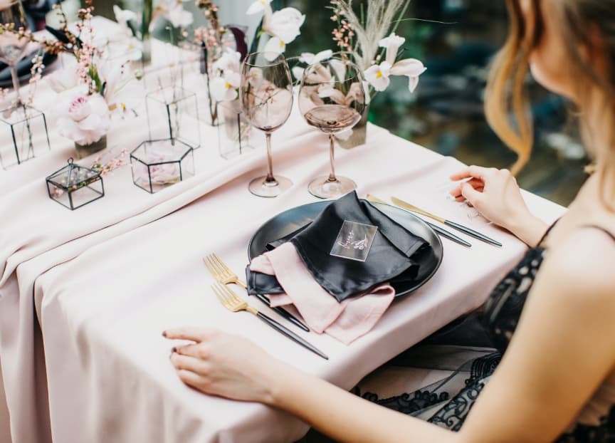 Private Event Table Setting Dubai